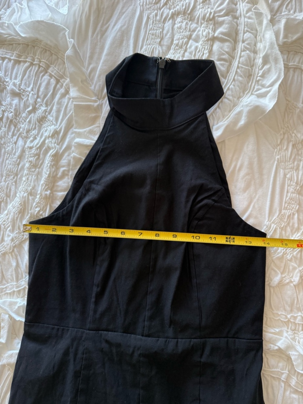 Anthropologie Black Halter Maxi Dress - Picture 6 of 10